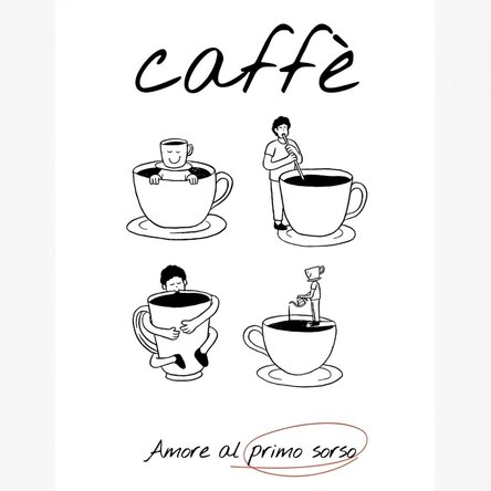 Poster “Coffee love”
