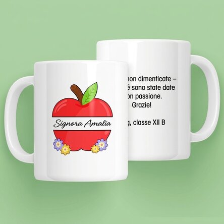 Tazza personalizzata con scritta - Insegnanti