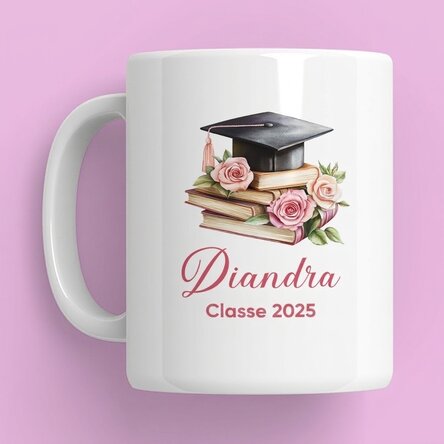 Tazza personalizzata con nome e testo - Laurea