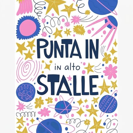 Poster “Raggiungi le stelle”