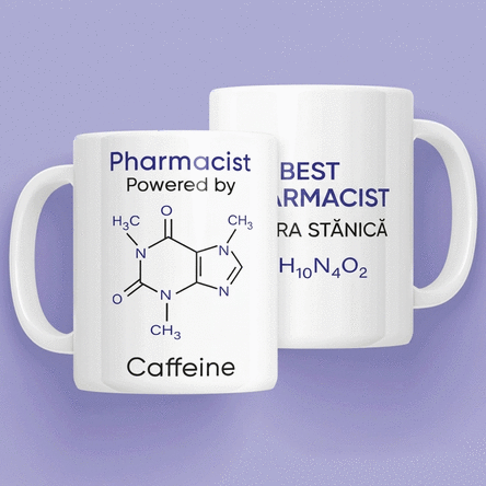 Tazza personalizzata con scritta - Farmacista