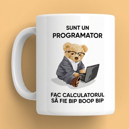 Tazza personalizzata con scritta - I am a programmer