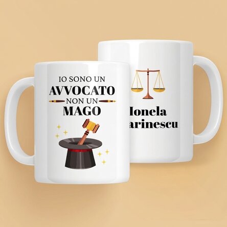 Tazza personalizzata con scritta - Avvocato