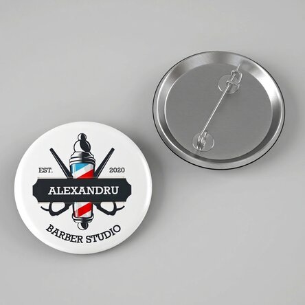 Spilla personalizzata con messaggio - Hair Stylist