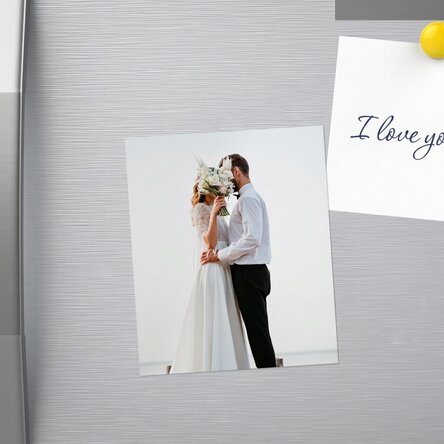 10x12 cm magnet personalised with a photo