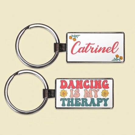 Portachiavi personalizzato con nome - Dancer