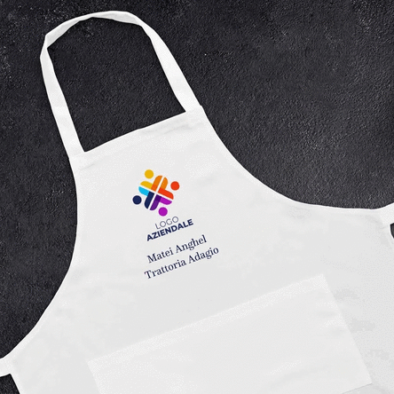 Modello personalizzato con logo e testo