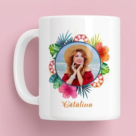 Tazza personalizzata con foto e testo - Summer
