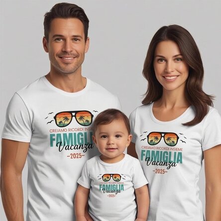 Maglietta in cotone personalizzata per bambini/adulti - Making Memories