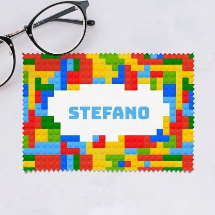 Panno personalizzato per la pulizia di schermi e occhiali - Lego