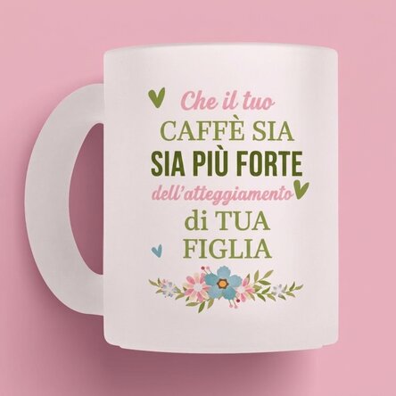 Tazza personalizzata con messaggio - Caffè