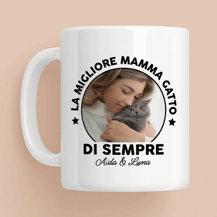 Tazza personalizzata con foto e messaggio - Best