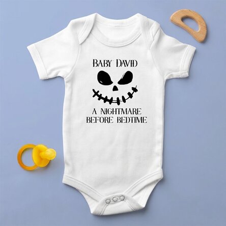 Body per bambini personalizzato con scritta - Nightmare