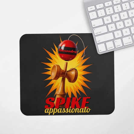 Tappetino per mouse personalizzato con scritta - Spike Enthusiast