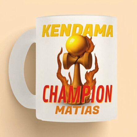 Tazza personalizzata con scritta - Kendama Master