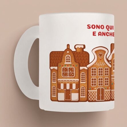 Tazza personalizzata con messaggio - Gingerbread