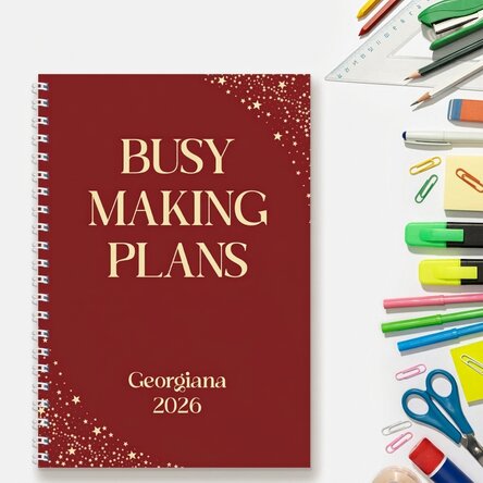 Notebook personalizzato con messaggio