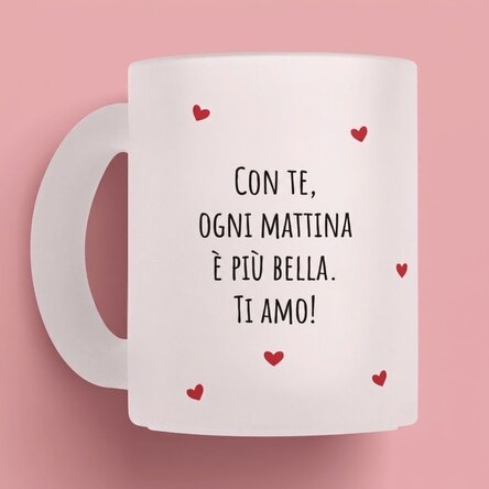 Tazza personalizzata con messaggio - Love