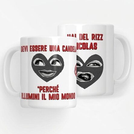 Tazza personalizzata con messaggio - Rizzler Boyfriend