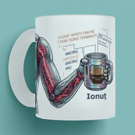 Tazza personalizzata con testo - Agendino