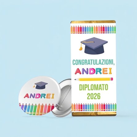 Set regalo personalizzato per bambini - Laurea