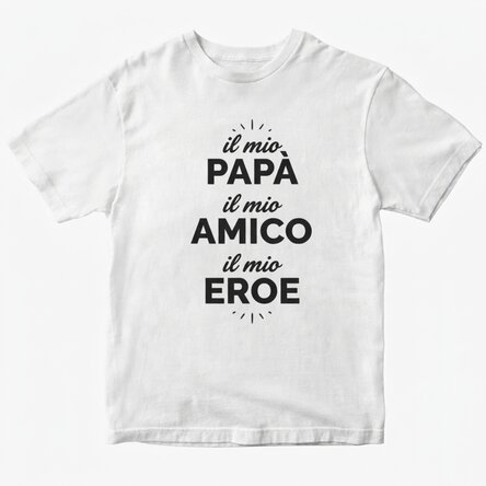 Maglietta in cotone personalizzata con scritta - My person