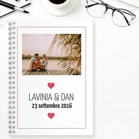 Quaderno personalizzato - Love Story