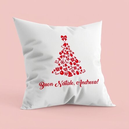 Cuscino personalizzato - Buon Natale!