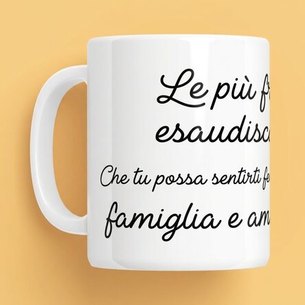 Tazza personalizzata con scritta