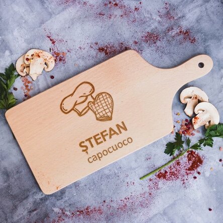 Tagliere personalizzato - Capo cuoco
