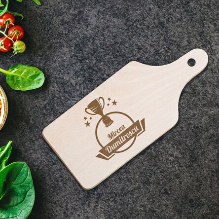 Mini tagliere personalizzato - Cuoco campione