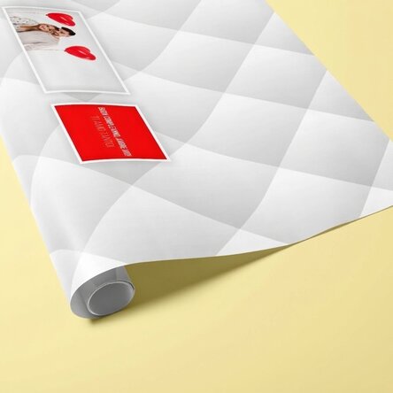 Carta da regalo personalizzata con una foto e un testo