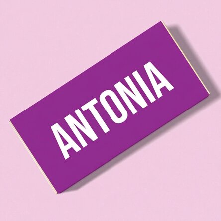 Cioccolato personalizzato con nome