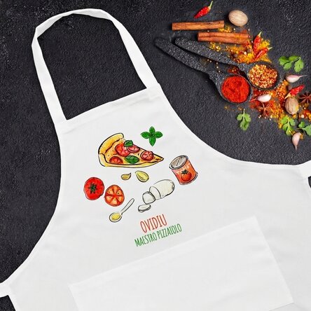 Grembiule personalizzato - Maestru Pizzar