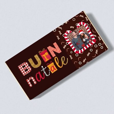 Cioccolato personalizzato di Natale - Merry Christmas