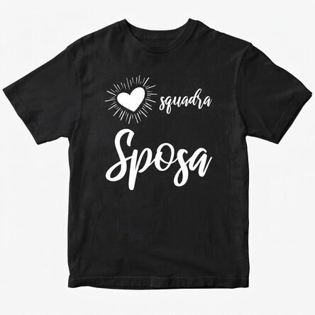 Maglietta personalizzata con scritta - Team Bride