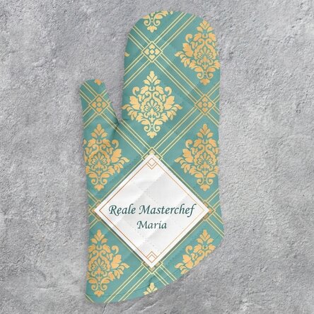 Guanto da cucina personalizzato con scritta - Royale Masterchef