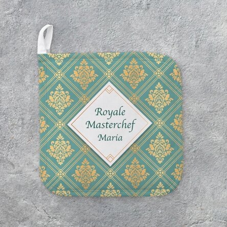 Supporto per pentola calda personalizzato con scritta - Royale Masterchef