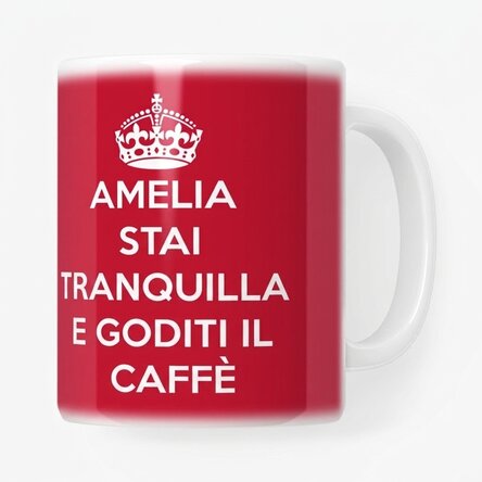 Tazza personalizzata - KEEP CALM AND RELAX