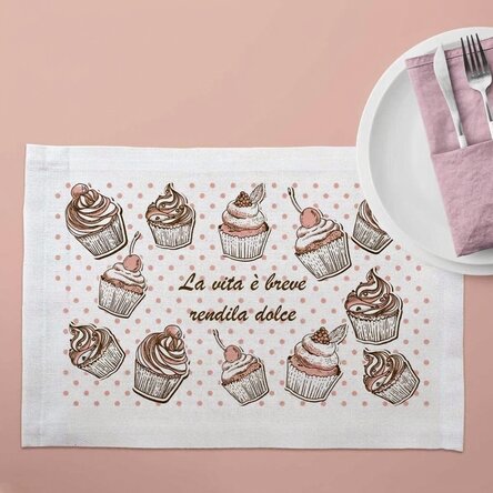 Portapiatto personalizzato - Sweet life