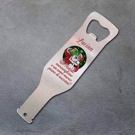 Apribottiglie personalizzato - Babbo Natale