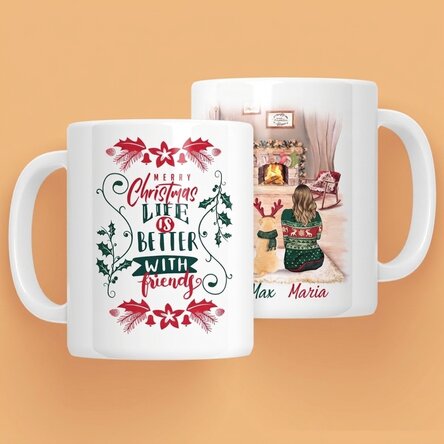 Tazza personalizzata con scritta - Winter