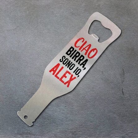 Apribottiglie personalizzato - Hello Beer