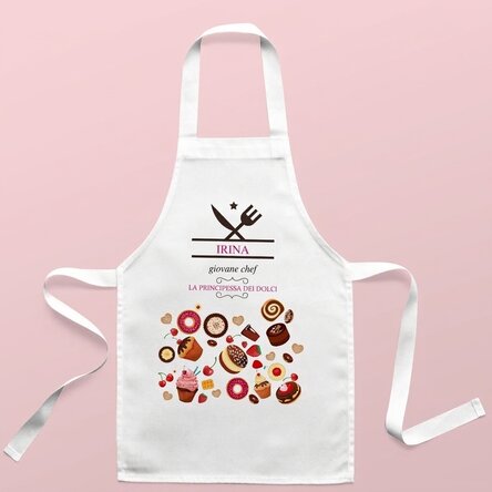 T-shirt personalizzata per bambini con scritta - Junior de bucatar