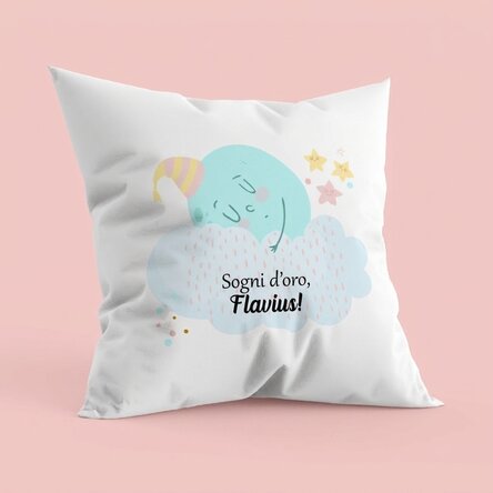 Cuscino personalizzato con scritta - Sweet dreams