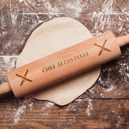 Mestolo in legno personalizzato - Chef la cutite