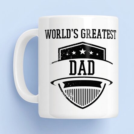 Tazza personalizzata con scritta - Greatest Dad