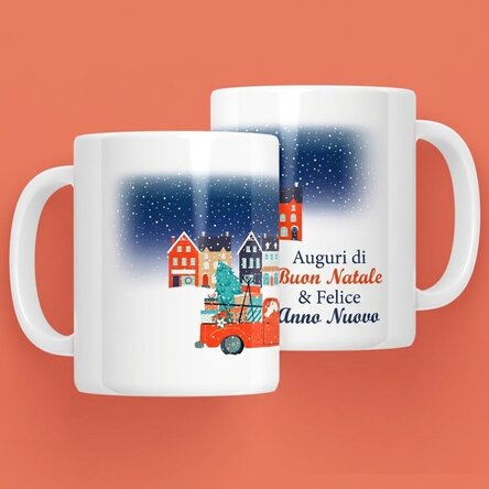 Tazza personalizzata con scritta - Christmas Night