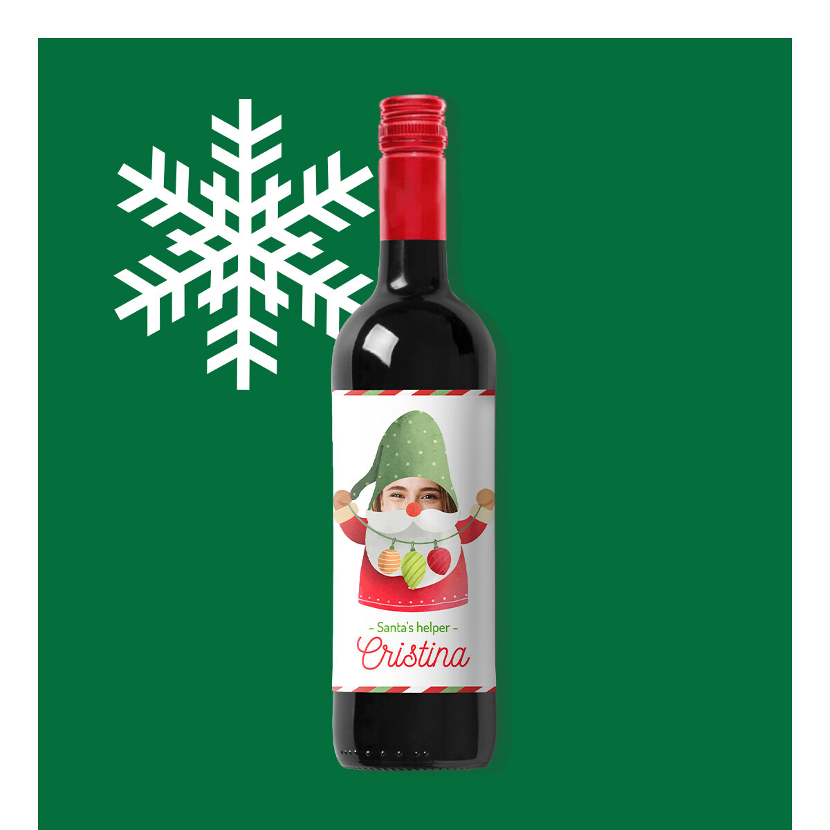 Vino personalizzato di San Nicola