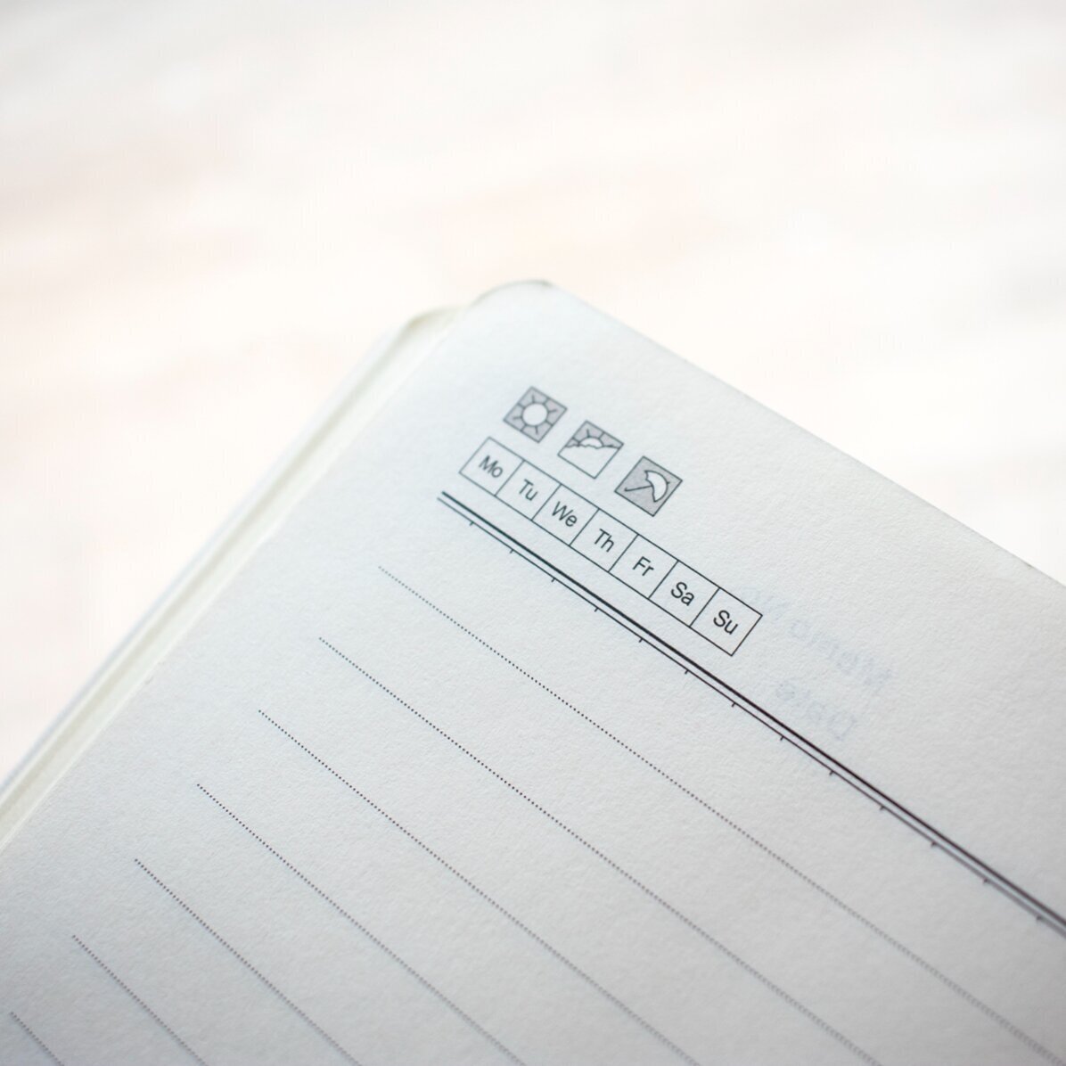 Agenda personalizzata con 9 foto e testo